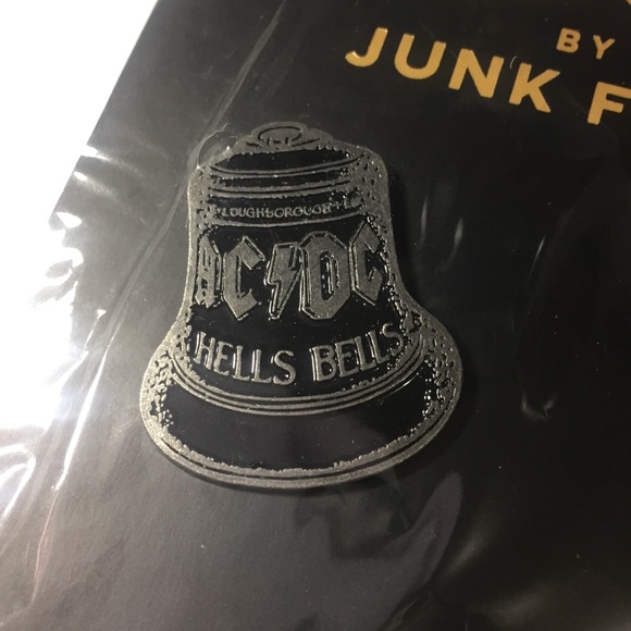 ROCK | Accessories | Acdc Enamel Pin Set Of 3 Rock By Junk Food | Poshmark